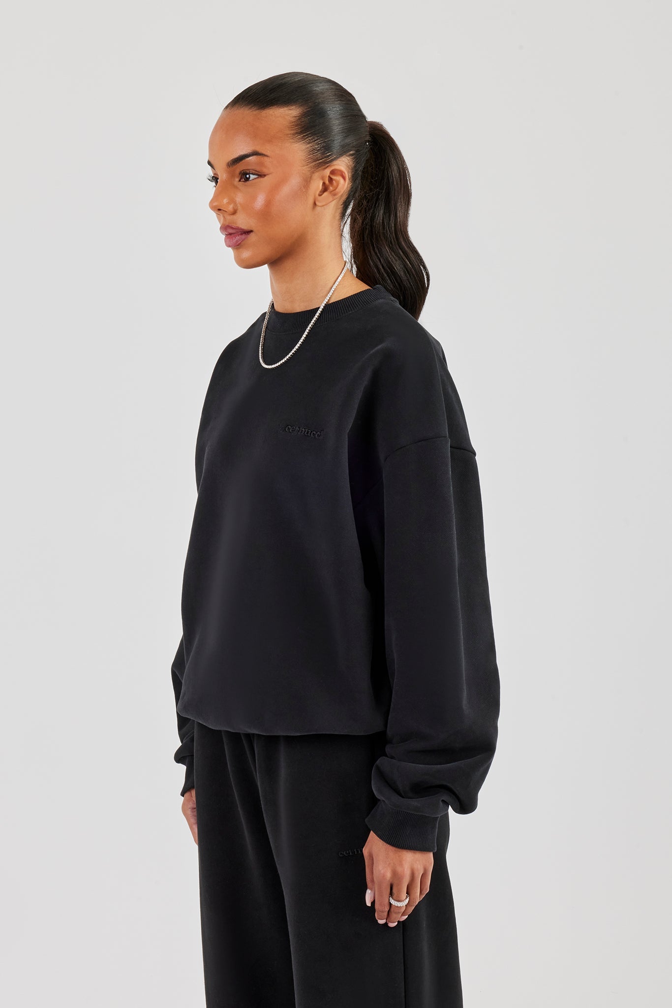 Oversized Sweater - Black